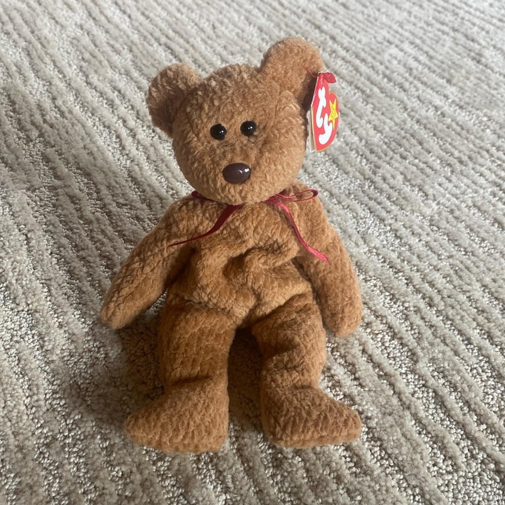 Ty Beanie Baby Curly
